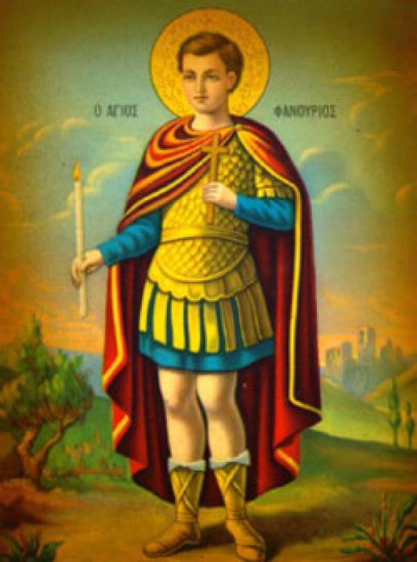 &Alpha;&gamma;&iota;&omicron;&sigmaf; &Phi;&alpha;&nu;&omicron;ύ&rho;&iota;&omicron;&sigmaf;: &Beta;ί&omicron;&sigmaf; &kappa;&alpha;&iota; &eta; &pi;&alpha;&rho;ά&delta;&omicron;&sigma;&eta; &tau;&eta;&sigmaf; &phi;&alpha;&nu;&omicron;&upsilon;&rho;ό&pi;&iota;&tau;&alpha;&sigmaf;