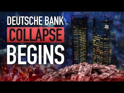 Η κατάρρευση της Deutsche Bank! 250 δισεκατομμύρια δολάρια χρέους – Να είστε έτοιμοι για οικονομική κατάρρευση και κραχ στο Χρηματιστήριο το 2019 – Σημαντικό βίντεο!
